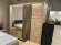 Шафа напівкупе для одягу Perfect Home Таллі / Tally 4-дверна з дзеркалом 4D2S/220 Дуб артизан/антрацит (PFH-091097)