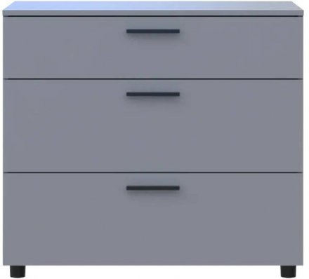 Комод Doros Торн Сірий 3Ш 90х51.6х80 (DRS-012109) Комод Doros Торн Сірий 3Ш 90х51.6х80 (DRS-012109)