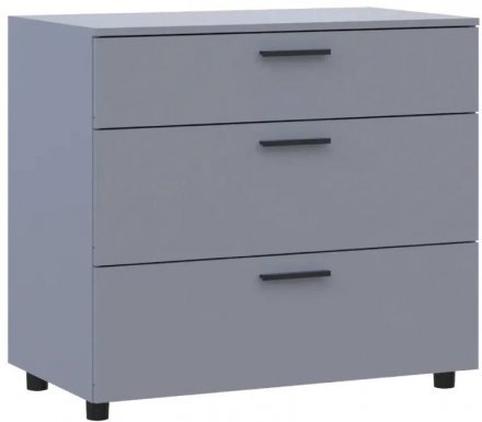 Комод Doros Торн Сірий 3Ш 90х51.6х80 (DRS-012109) Комод Doros Торн Сірий 3Ш 90х51.6х80 (DRS-012109)