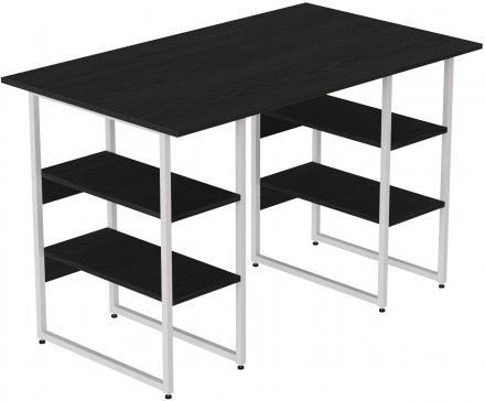 Комп'ютерний стіл Ferrum-decor Карен 75x120x70 білий ДСП Сосна Кембра 16мм (FRD-102280)
