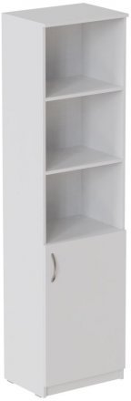Пенал Анжело Ferrum-decor на 4 полиці з 1 дверима 1900x500x380 ДСП Біле 16 мм (FRD-104948) Пенал Анжело Ferrum-decor на 4 полиці з 1 дверима 1900x500x380 ДСП Біле 16 мм (FRD-104948)