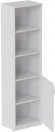 Пенал Анжело Ferrum-decor на 4 полиці з 1 дверима 1900x500x380 ДСП Біле 16 мм (FRD-104948)