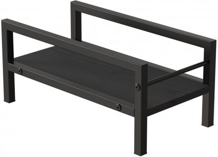 Підставка для системного блоку Ferrum-decor Нікі 21x24x45 Чорний ДСП Сосна Кембра 16мм (FRD-105288)
