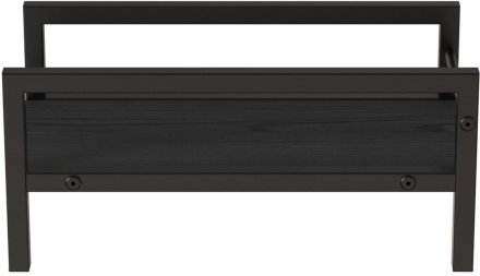 Підставка для системного блоку Ferrum-decor Нікі 21x24x45 Чорний ДСП Сосна Кембра 16мм (FRD-105288)