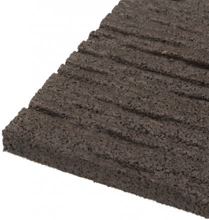 Декор доріжок для саду 25х60 см коричневий шпали