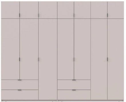 Шафа для одягу Doros Лукас Кашемір 3+4 ДСП 295х50х240 DRS-011717 (42005124)