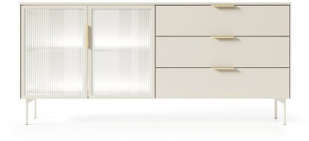 Комод з підсвіткою Perfect Home Лумі / Lumi 2D3S/181 2-дверний з 3 шухлядами Кашемір (PFH-091387) Комод з підсвіткою Perfect Home Лумі / Lumi 2D3S/181 2-дверний з 3 шухлядами Кашемір (PFH-091387)