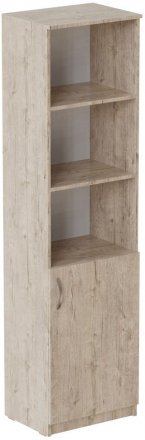 Пенал Анжело Ferrum-decor на 4 полиці з 1 дверима 1900x500x380 ДСП Дуб Сан-Марино 16 мм (FRD-104949) Пенал Анжело Ferrum-decor на 4 полиці з 1 дверима 1900x500x380 ДСП Дуб Сан-Марино 16 мм (FRD-104949)