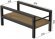 Підставка для системного блоку Ferrum-decor Нікі 21x24x45 Чорний ДСП Дуб Артизан 16мм (FRD-105291)