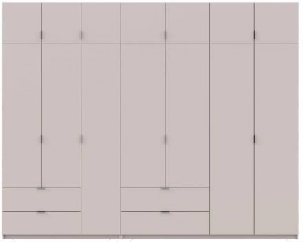 Шафа для одягу Doros Лукас Кашемір 3+4 ДСП 300х50х240 DRS-011718 (42005132)