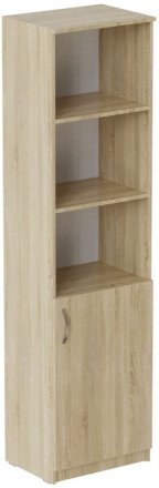 Пенал Анжело Ferrum-decor на 4 полиці з 1 дверима 1900x500x380 ДСП Дуб Сонома 16 мм (FRD-104951) Пенал Анжело Ferrum-decor на 4 полиці з 1 дверима 1900x500x380 ДСП Дуб Сонома 16 мм (FRD-104951)
