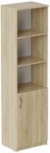 Пенал Анжело Ferrum-decor на 4 полиці з 1 дверима 1900x500x380 ДСП Дуб Сонома 16 мм (FRD-104951)