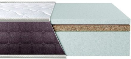 Матрац безпружинний Bionic Cocos 200х210х17 см Матрац безпружинний Bionic Cocos 200х210х17 см