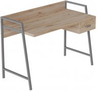 Письмовий стіл Ferrum-decor 750x1000x600 Сірий метал ДСП Дуб Сан-Марино 32 мм (FRD-103430) Письмовий стіл Ferrum-decor 750x1000x600 Сірий метал ДСП Дуб Сан-Марино 32 мм (FRD-103430)