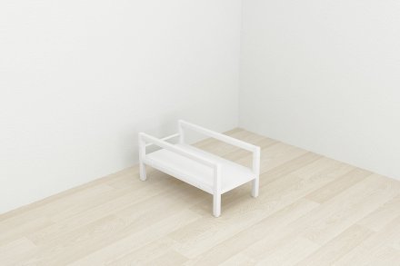 Підставка для системного блоку Ferrum-decor Нікі 21x24x45 Білий ДСП Біле 16мм (FRD-105292)