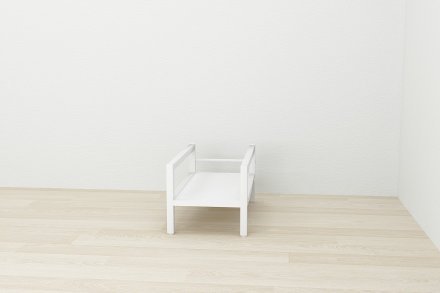 Підставка для системного блоку Ferrum-decor Нікі 21x24x45 Білий ДСП Біле 16мм (FRD-105292)