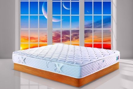 Матрас безпружинний Luna 190х195х25 см Матрас безпружинний Luna 190х195х25 см