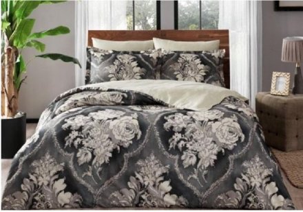 Постільна білизна сатин Digital Meroe bej v01 бежевий євро svt-2000022296953 Постільна білизна сатин Digital Meroe bej v01 бежевий євро svt-2000022296953