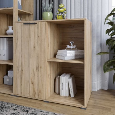 Тумба однодверна LION Краш 82x43x86 см Дуб аппалачі (LION-044106) Тумба однодверна LION Краш 82x43x86 см Дуб аппалачі (LION-044106)