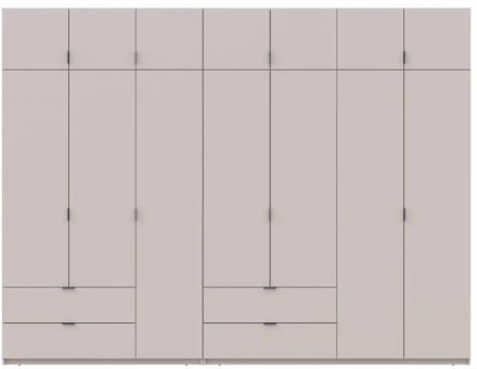 Шафа для одягу Doros Лукас Кашемір 3+4 ДСП 315х50х240 DRS-011719 (42005136)