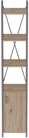 Етажерка 4/34 Ferrum-decor Серії Конект з тумбою 179x34x28 Сірий ДСП Сан-Марино (FRD-104478)