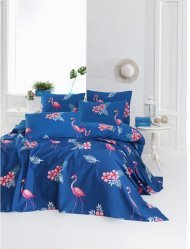 Покривало піке Home Perfect Flamingo блакитний 200х235 см svt-2000022271141 Покривало піке Home Perfect Flamingo блакитний 200х235 см svt-2000022271141