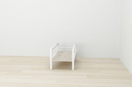 Підставка для системного блоку Ferrum-decor Нікі 21x24x45 Білий ДСП Сан-Марино 16мм (FRD-105293)