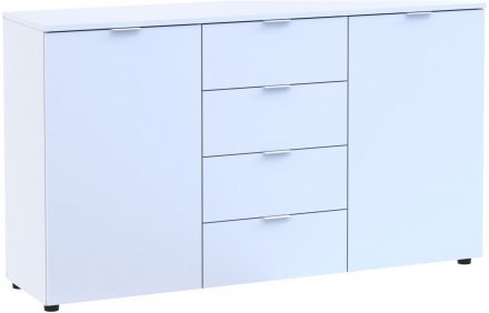 Комод у спальню Doros Рон 5 140х38х81 см Білий (DRS-011300)