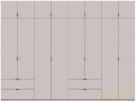 Шафа для одягу Doros Лукас Кашемір 4+4 ДСП 320х50х240 DRS-011720 (42005128) Шафа для одягу Doros Лукас Кашемір 4+4 ДСП 320х50х240 DRS-011720 (42005128)