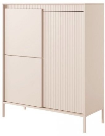 Комод високий Perfect Home Сенсо / Senso 3-дверний 3D Беж (PFH-091106)