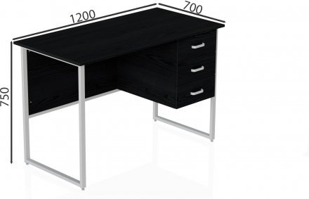 Комп'ютерний стіл Ferrum-decor Гаррі 75x120x70 білий ДСП Сосна Кембра 16мм (FRD-101005) Комп'ютерний стіл Ferrum-decor Гаррі 75x120x70 білий ДСП Сосна Кембра 16мм (FRD-101005)