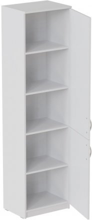 Пенал Анжело Ferrum-decor на 5 полиць із 2 дверима 1900x500x380 ДСП Біле 16 мм (FRD-104954) Пенал Анжело Ferrum-decor на 5 полиць із 2 дверима 1900x500x380 ДСП Біле 16 мм (FRD-104954)