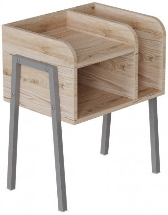 Тумба модульна Ferrum-decor Амелі 540x450x320 метал Сірий ДСП Дуб Сан-Марино 16 мм (FRD-103018) Тумба модульна Ferrum-decor Амелі 540x450x320 метал Сірий ДСП Дуб Сан-Марино 16 мм (FRD-103018)