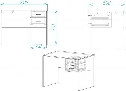 Стіл комп'ютерний Вінсент Ferrum-decor 750x1000x600 ДСП Дуб Сонома 16 мм (FRD-104785) Стіл комп'ютерний Вінсент Ferrum-decor 750x1000x600 ДСП Дуб Сонома 16 мм (FRD-104785)