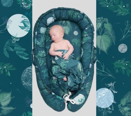 Кокон для немовлят Moon Garden lullalove-8788 Кокон для немовлят Moon Garden lullalove-8788