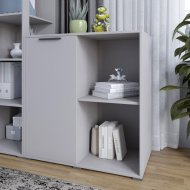 Тумба однодверна LION Краш 82x43x86 см Кашемір (LION-044110) Тумба однодверна LION Краш 82x43x86 см Кашемір (LION-044110)