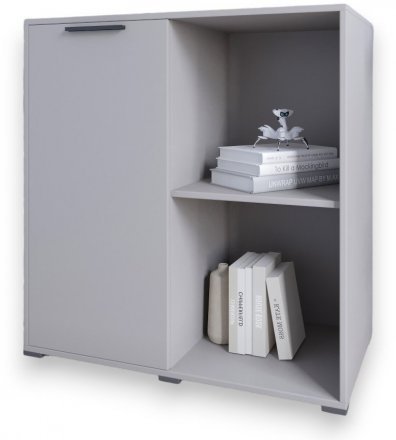 Тумба однодверна LION Краш 82x43x86 см Кашемір (LION-044110) Тумба однодверна LION Краш 82x43x86 см Кашемір (LION-044110)