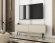 Тумба під телевізор Perfect Home Оро / Oro 2-дверна з чорними ніжками RTV135 Бежевий (PFH-091326)