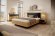 Ліжко (каркас) Perfect Home Балтик / Baltic 160 з м'яким ізголів'ям двоспальне Дуб балтик/чорний (PFH-091380)