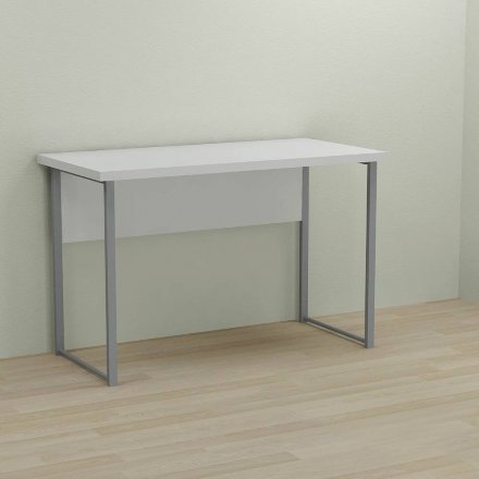 Письмовий стіл Ferrum-decor Курт 76x140x70 сірий ДСП Біле 32мм (FRD-101882)