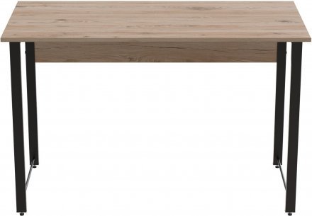 Комп'ютерний стіл Ferrum-decor Курт 75x100x60 чорний ДСП Дуб Сан-Марино 32мм (FRD-103912)