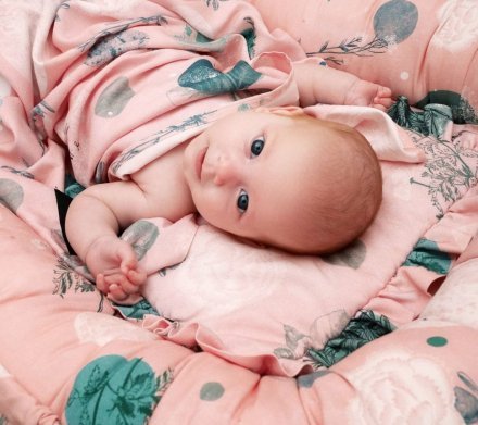 Кокон для немовлят Rose Garden lullalove-8795 Кокон для немовлят Rose Garden lullalove-8795