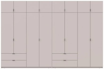 Шафа для одягу Doros Лукас Кашемір 4+4 ДСП 360х50х240 DRS-011722 (42005144)