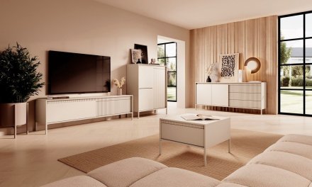 Комод Perfect Home Сенсо / Senso 2-дверний з 3 шухлядами 2D3S/187 Беж (PFH-091108)