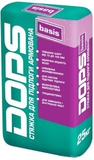 Стяжка для підлоги армована Dops basis Стяжка для підлоги армована Dops basis