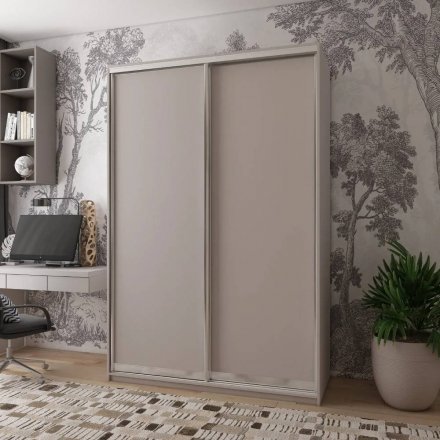 Шафа-купе Doros Сіті Лайт Кашемір 2 ДСП 150х45х225 (80736350) Шафа-купе Doros Сіті Лайт Кашемір 2 ДСП 150х45х225 (80736350)