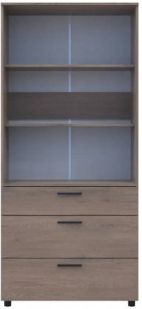 Шафа для одягу Doros Торн Кремона Канноло 2 ДСП/3Ш (полиці) 90х51.6х200 (DRS-012016) Шафа для одягу Doros Торн Кремона Канноло 2 ДСП/3Ш (полиці) 90х51.6х200 (DRS-012016)