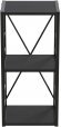 Етажерка 3/34 Ferrum-decor Серії Конект 73x34x28 чорний ДСП Сосна Кембра 16мм (FRD-104294)