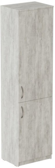 Пенал Анжело Ferrum-decor на 5 полиць із 2 дверима 1900x500x380 ДСП Бетон 16 мм (FRD-104959) Пенал Анжело Ferrum-decor на 5 полиць із 2 дверима 1900x500x380 ДСП Бетон 16 мм (FRD-104959)