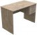 Стіл комп'ютерний Вінсент Ferrum-decor 750x1100x600 ДСП Дуб Сан-Марино 16 мм (FRD-104789)